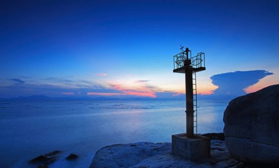 海水淡绿如玉 | 羊筹湾海滩