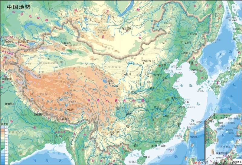 中国历代国土全图，元朝疆域太大了