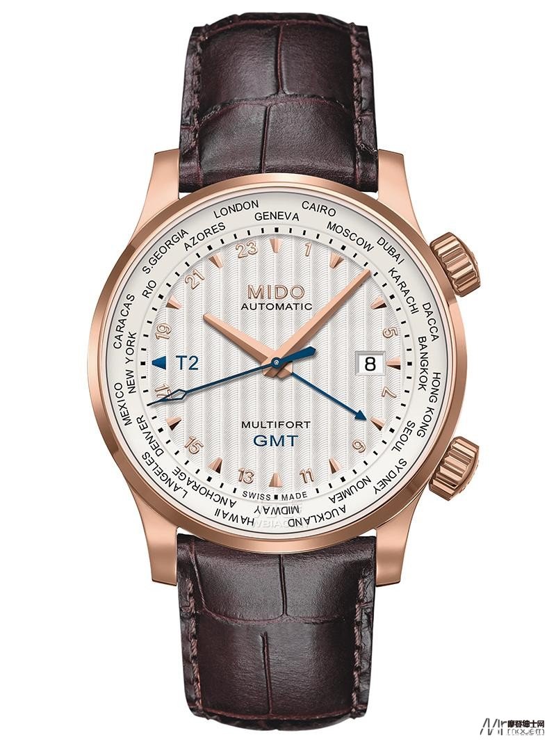 美度舵手系列世界时腕表