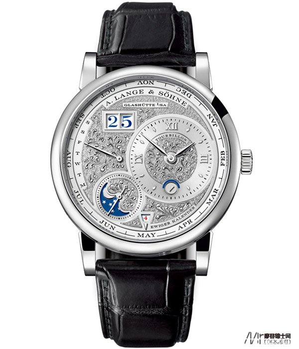 华丽雕饰和浮雕  朗格限量版陀飞轮腕表