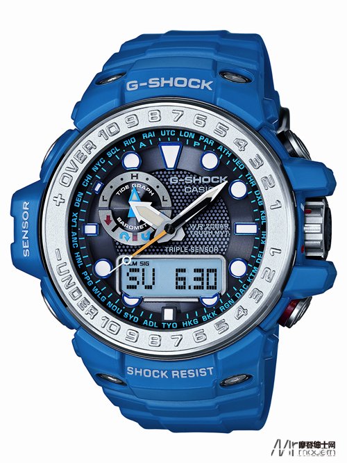 海之强者 G-SHOCK全新航海之作GWN-1000B系列