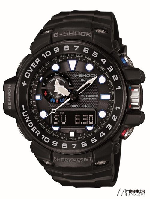 海之强者 G-SHOCK全新航海之作GWN-1000B系列