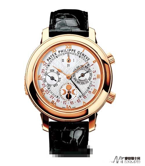 水晶星空图  百达翡丽Sky Moon Tourbillon腕表