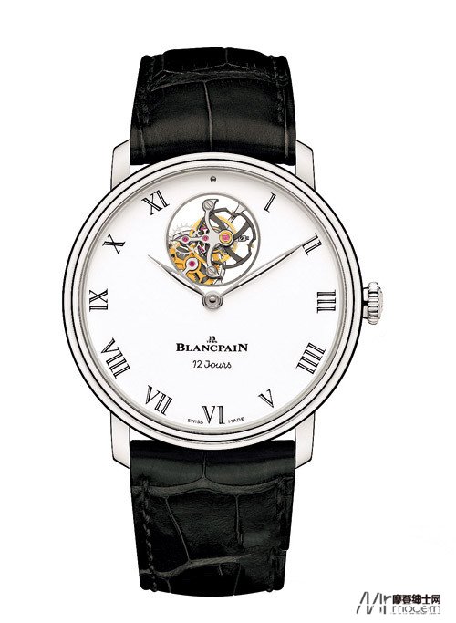 华丽亮泽轻盈优雅  宝珀十二日长动力陀飞轮腕表