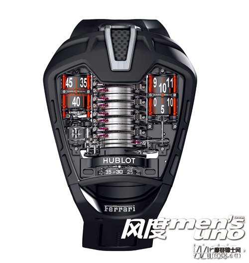 效仿法拉利流线外形  宇舶HUBLOT MP-05 LaFerrari腕表