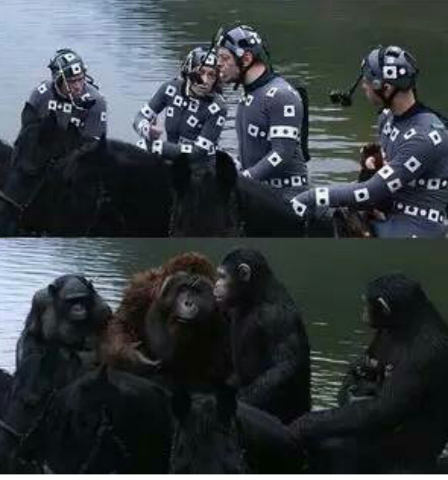 《猩球崛起》中的猩猩是真的吗？猩猩都是如何拍摄出来的？