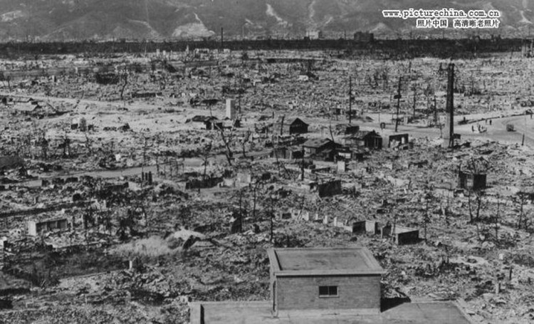1945年广岛遭原子弹爆炸后惨状 - 刘鹏 - 凝固的历史—永恒的回忆