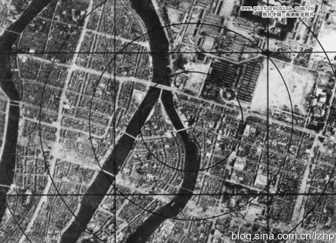 1945年广岛遭原子弹爆炸后惨状