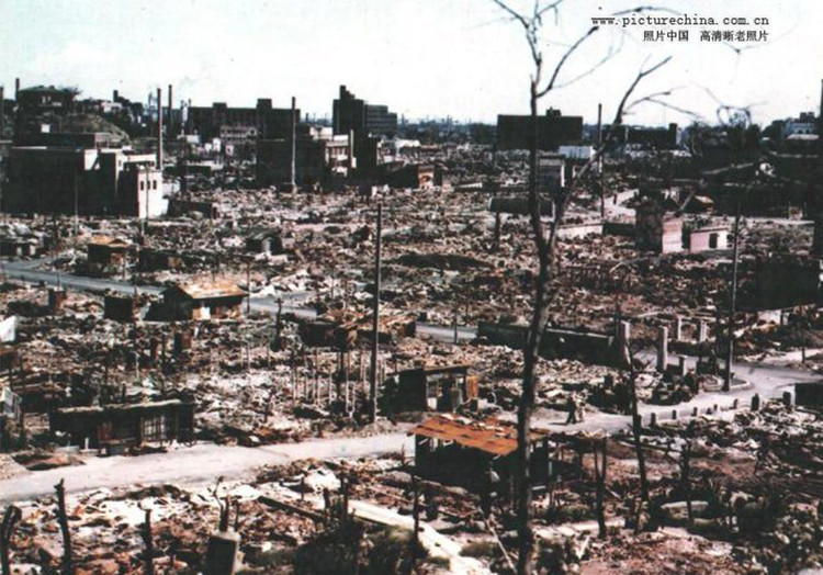 1945年广岛遭原子弹爆炸后惨状 - 刘鹏 - 凝固的历史—永恒的回忆