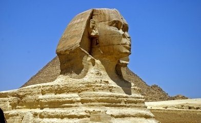 狮身人面像的来历和传说，狮身人面像的鼻子怎么塌了？