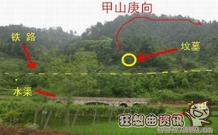 中国在悬崖峭壁上的墓穴图，墓穴风水的看法