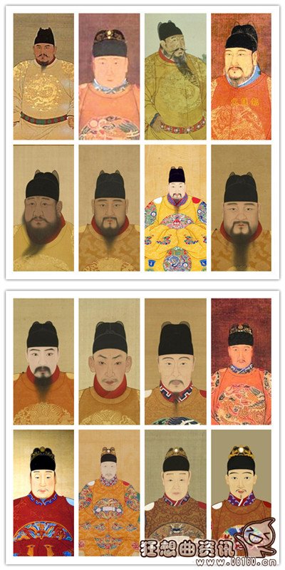 明朝皇帝的继承列表，明朝皇帝列表的好记顺口溜