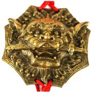 铜狮咬剑属于道教还是佛教，铜狮咬剑风水上有什么用？