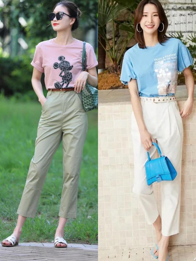 腿短穿什么牛仔裤子(穿牛仔裤女人的背影)