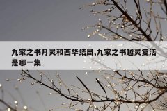 九家之书月灵和西华结局,九家之书越灵复活是哪一集