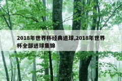 2018年世界杯经典进球,2018年世界杯全部进球集锦