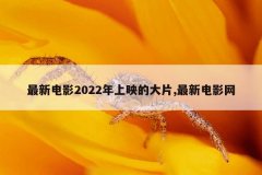 最新电影2022年上映的大片,最新电影网