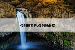 保剑锋家世,保剑锋老家