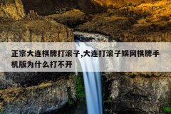 正宗大连棋牌打滚子,大连打滚子娱网棋牌手机版