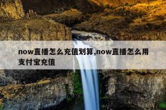 now直播怎么充值划算,now直播怎么用支付宝充值