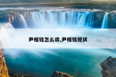 尹相铉怎么读,尹相铉现状