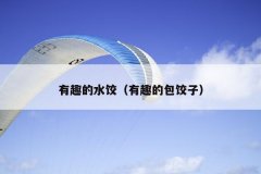 有趣的水饺（有趣的包饺子）