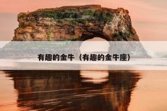 有趣的金牛（有趣的金牛座）
