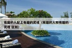 有趣的人配上有趣的灵魂（有趣的人和有趣的灵