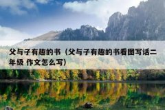 父与子有趣的书（父与子有趣的书看图写话二年级 作文怎么写）