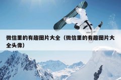 微信里的有趣图片大全（微信里的有趣图片大全头像）